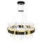 Cwi Lighting Aya LED Integrated Pearl Black Chandelier 1592P24-612 - alternate 5